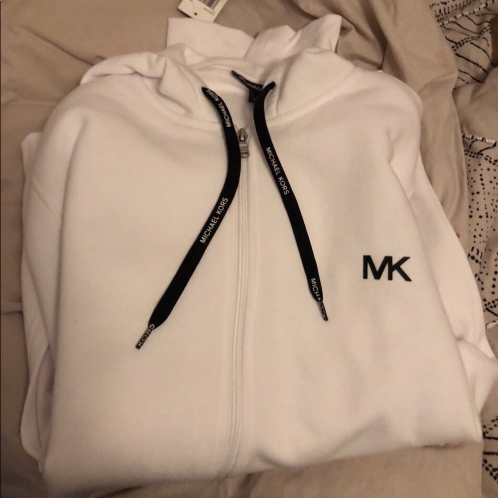 michael kors full zip up hoodie